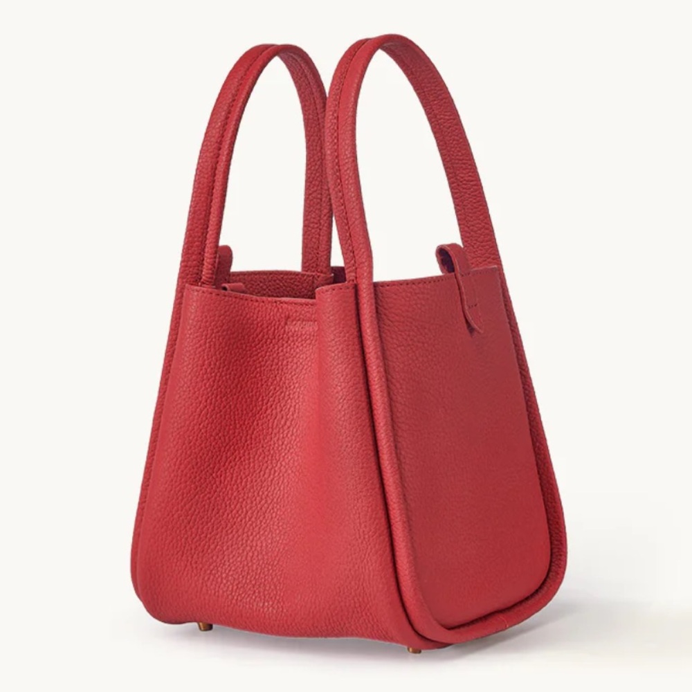 Songmont Medium Song Bag in Lucky Red EUC for Lunar New Year